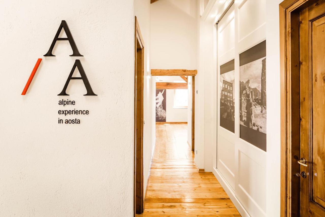 Alp Apartments Ski & Bike - Xavier アオスタ エクステリア 写真