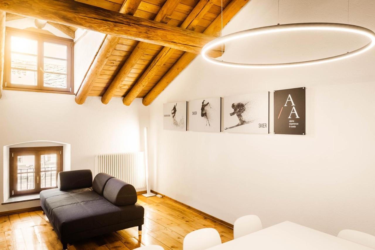 Alp Apartments Ski & Bike - Xavier アオスタ エクステリア 写真