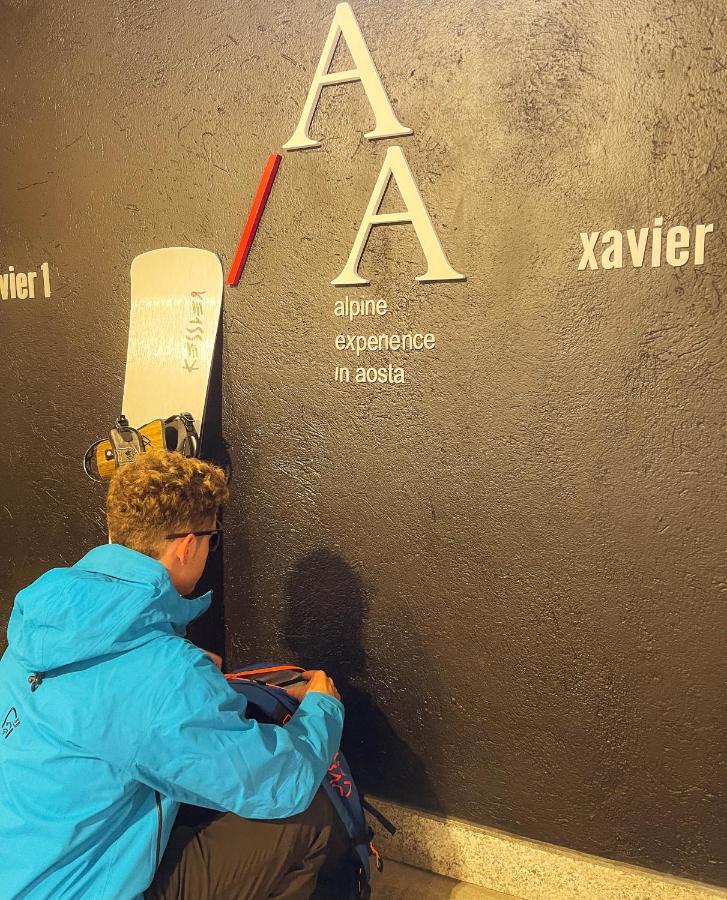 Alp Apartments Ski & Bike - Xavier アオスタ エクステリア 写真